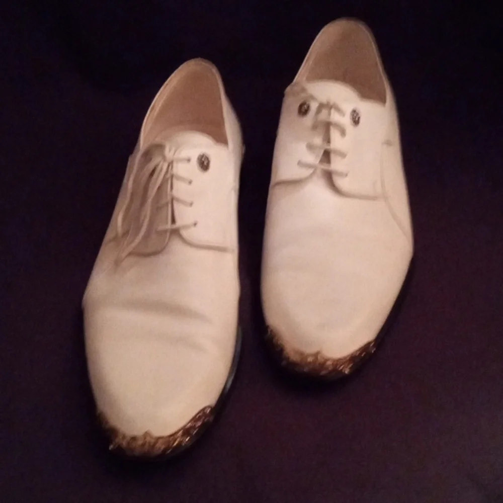 Vintage Versace White Loaffer - Picture 3 of 6